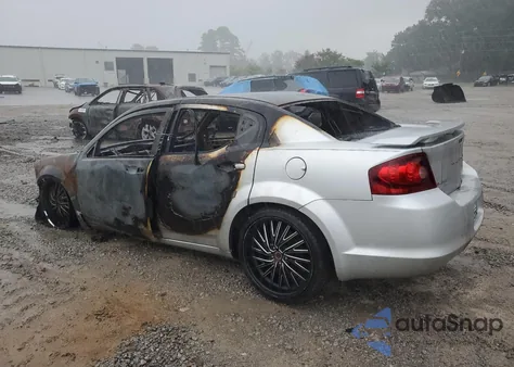 2012 Dodge Avenger Sxt из США, поврежденный, VIN 1C3CDZCB8CN266381